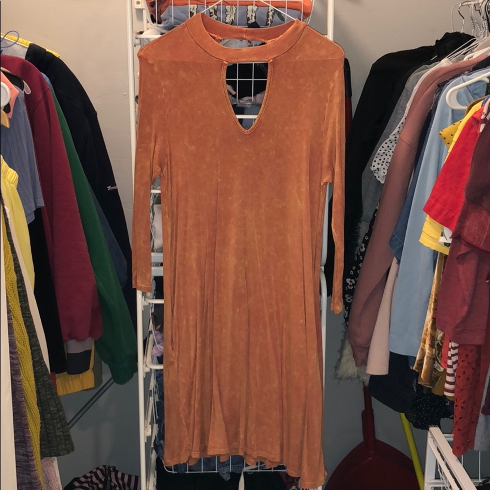 Burnt Orange Dress